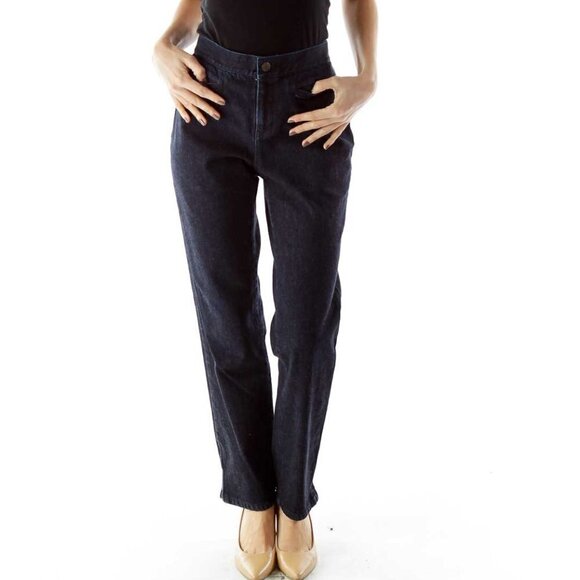 Ralph Lauren Navy Straight Leg Jeans - Picture 1 of 3